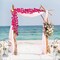 2 PCS Artificial Bougainvillea Bouquet Flowers Garland - Rose Red